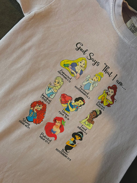 Girls God says Tee
